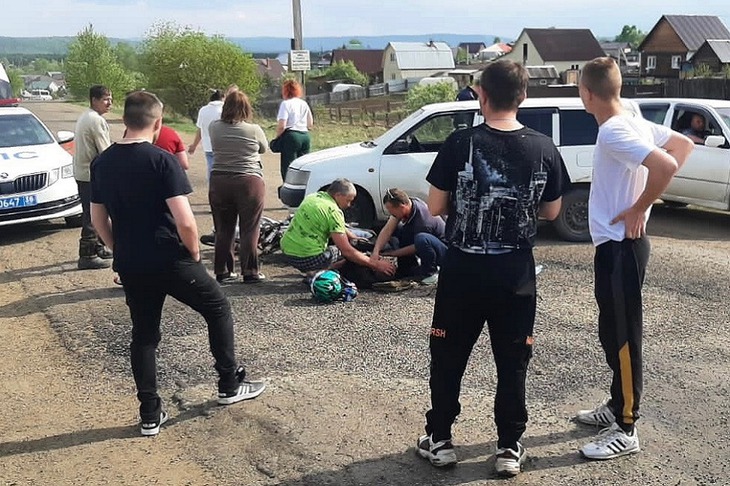 Авария. Фото Госавтоинспекции Иркутска