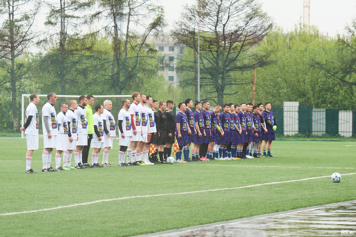 Сборные Иркутска и Улан-Батора.