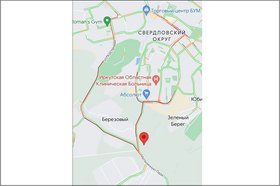 Пробка в сторону Мельничной Пади. Изображение предоставлено Павлом Коркиным
