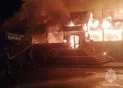 Пожар в Усолье-Сибирском. Фото ГУ МЧС России по Иркутской области
