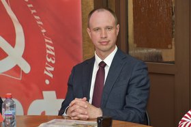 Андрей Левченко. Фото пресс-службы Иркутского ОК КПРФ