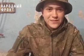 Егор. Скриншот видео из телеграм-канала Народного фронта Иркутской области