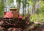 Тушение лесного пожара. Фото пресс-службы правительства Иркутской области