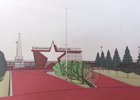 Сквер у памятника революционеру Ивану Постоловскому. Изображение администрации Иркутска