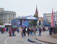 Вечером на площади графа Сперанского начался праздничный концерт.