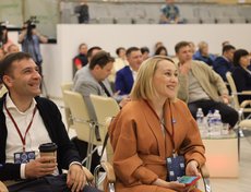 Александр Деев, руководитель ассоциации «Дикоросы»  и Анна Суркова, генеральный директор IRK.ru