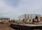 Благоустройство площади в Усть-Илимске. Скриншот видео из телеграм-канала Анны Щекиной