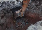Место эксгумации тела. Фото пресс-службы прокуратуры Иркутской области