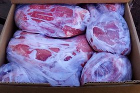 Изъятое мясо страуса. Фото пресс-службы Иркутской таможни