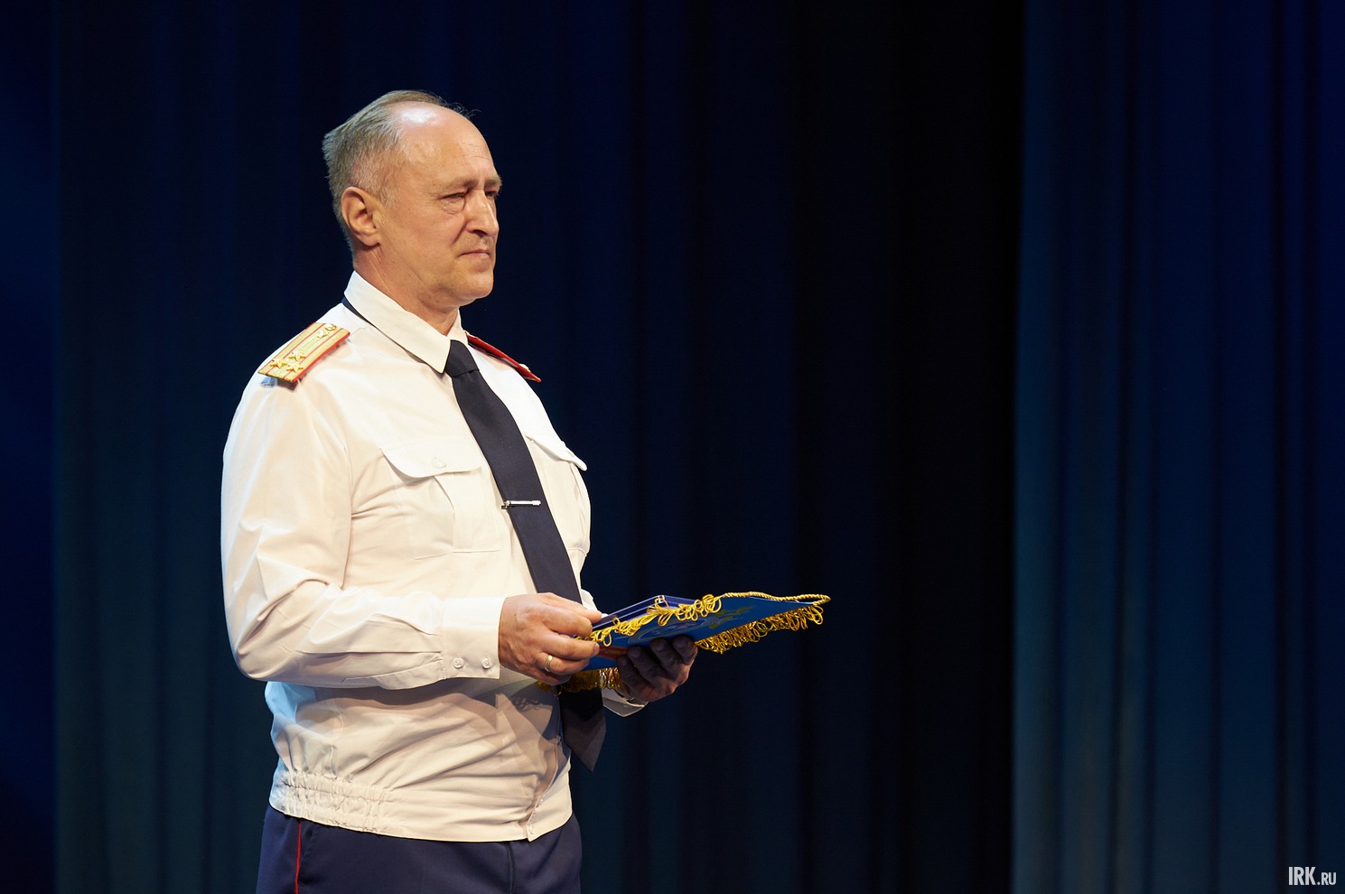 Во время торжественного мероприятия состоялось вручение ведомственных наград.