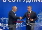 Михаил Шамолин, Игорь Кобзев. Фото пресс-службы правительства Иркутской области