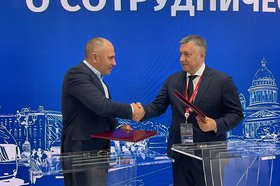 Михаил Шамолин, Игорь Кобзев. Фото пресс-службы правительства Иркутской области