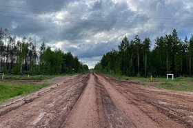 Дорога Усть-Кут — Верхнемарково. Фото из телеграм-канала Игоря Кобзева