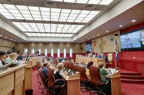 Сессия Законодательного собрания. Фото Ольги Фонарёвой, IRK.ru