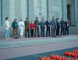 Участие в митинге приняли губернатор региона Игорь Кобзев, председатель Законодательного Собрания Иркутской области Александр Ведерников, мэр города Руслан Болотов, бойцы СВО.