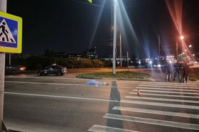 Место происшествия. Фото ГИБДД Иркутска