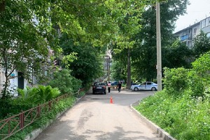 ДТП на бульваре Рябикова 23 июня. Фото ГИБДД Иркутска