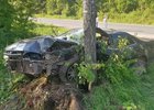 Toyota Mark 2 после ДТП. Фото ГИБДД Иркутской области