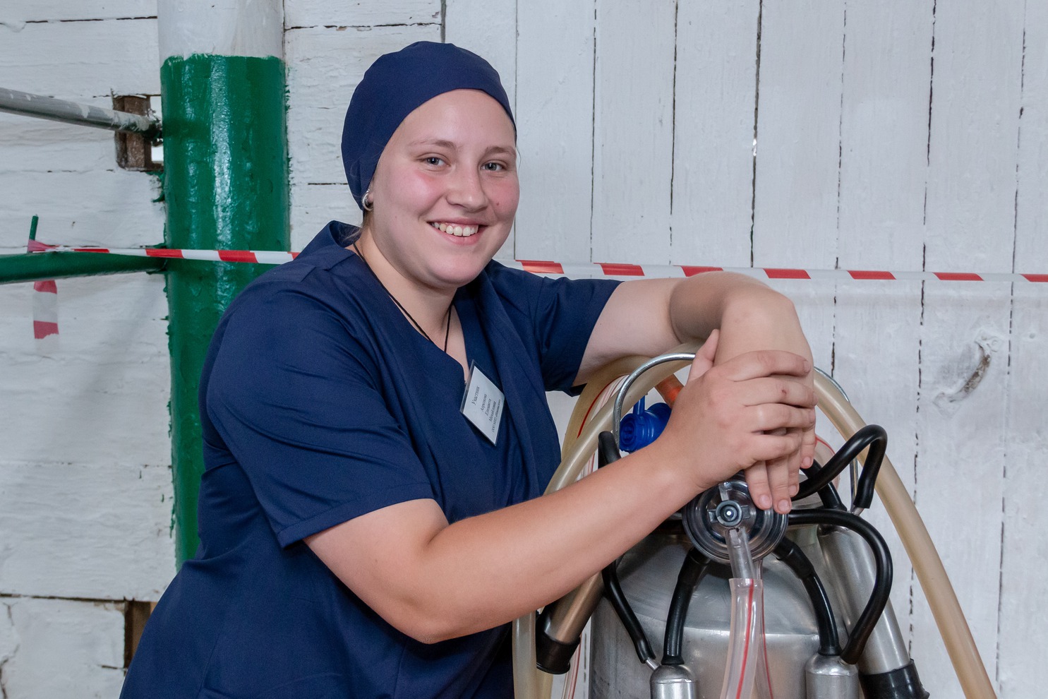 Лучшей среди техников-осеменаторов стала Анастасия Салеева из ООО МИП «Новоямское»