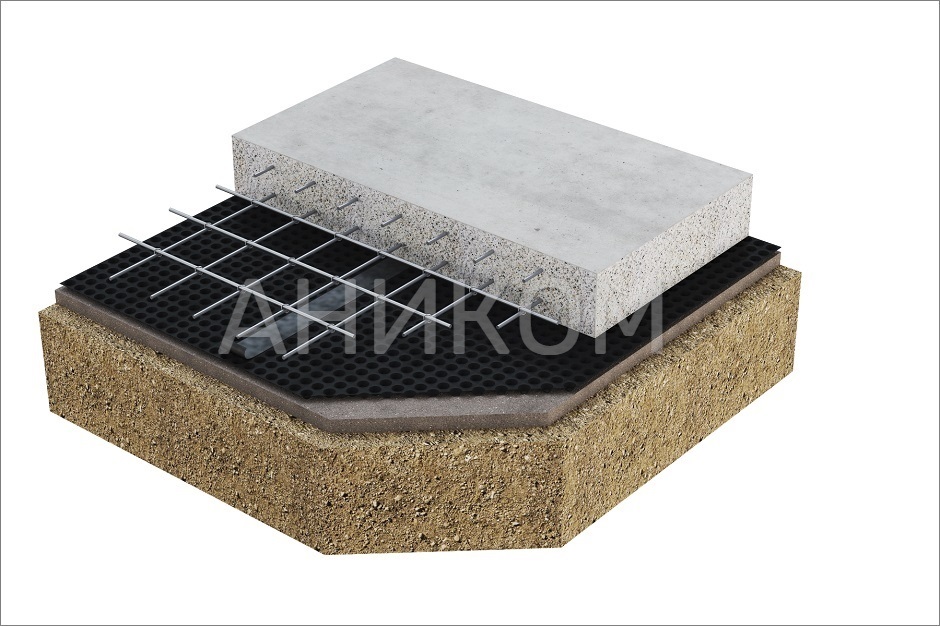 Замена бетонной подготовки