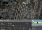 Изображение с сайта flightradar24.com