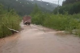 Дорога. Фото пресс-службы правительства Иркутской области