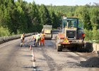 Ремонт дороги Усть-Илимск-Братск. Фото пресс-службы правительства Иркутской области
