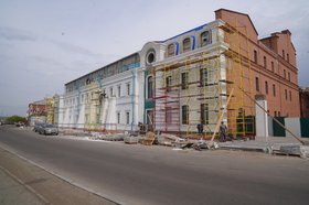 Здание Курбатовких бань. Фото IRK.ru