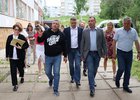 Игорь Кобзев в Усть-Илимске. Фото пресс-службы правительства Иркутской области