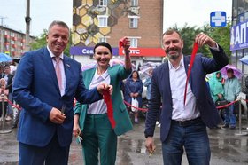Открытие магазина в Свирске. Фото IRK.ru