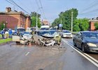 Авария на Советской. Фото Госавтоинспекции Иркутска