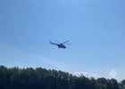 Вертолет. Скриншот видео МЧС России