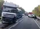 Авария в Слюдянском районе. Скриншот видео пресс-службы ГУ МВД России по Иркутской области