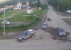 Погоня. Скриншот видео пресс-службы ГУ МВД России по Иркутской области