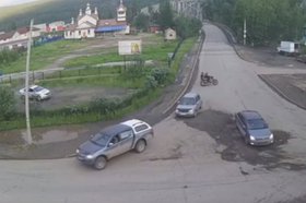 Погоня. Скриншот видео пресс-службы ГУ МВД России по Иркутской области