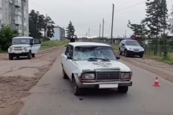 Место аварии. Скриншот видео пресс-службы ГУ МВД России по Иркутской области
