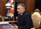 Игорь Кобзев на встрече с президентом. Фото с сайта kremlin.ru