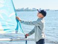 Перед началом соревнований дети сами готовили судна к старту.
