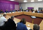 Встреча Игоря Кобзева с жителями Байкальска. Фото пресс-службы правительства Иркутской области
