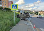 Авария в Топкинском 24 июля. Фото ГИБДД Иркутска