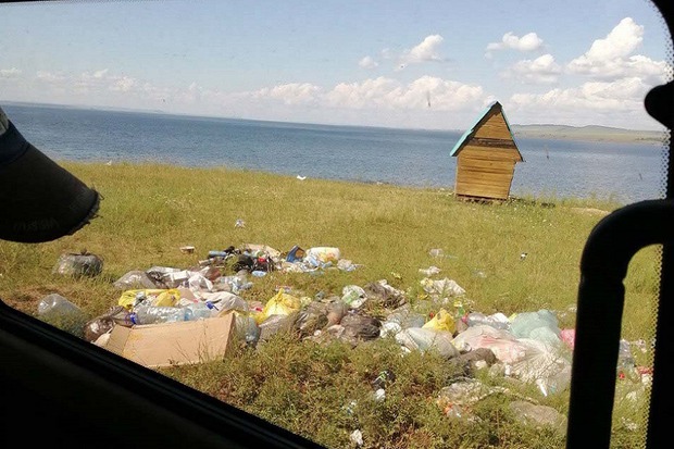 Свалка. Фото из телеграм-канала Народного фронта Иркутской области