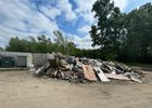 Свалка в Депутатском переулке во Введенщине. Фото очевидцев