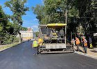 Ремонт дороги. Фото пресс-службы администрации Иркутска