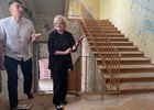 Ремонт в Черемховском драмтеатре. Фото пресс-службы правительства Иркутской области