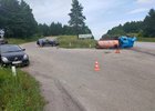 ДТП с Chery Exeed и ассенизатором 29 июля. Фото ГИБДД Иркутска