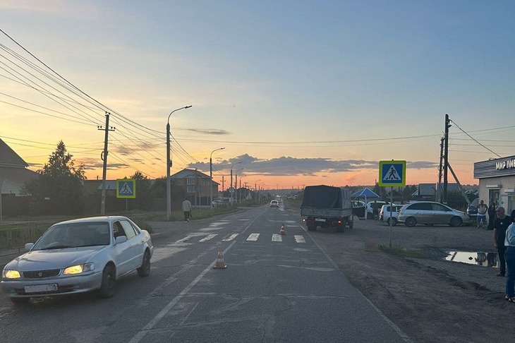 ДТП в Хомутово 26 июля. Фото ГИБДД Иркутска