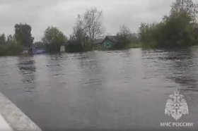 СНТ «Елизовское». Скриншот видео ГУ МЧС России по Иркутской области
