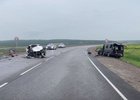 Авария. Фото пресс-службы Госавтоинспекции Иркутской области