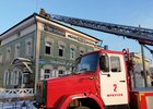 Пожар в 130-м квартале. Фото Ольги Фонаревой, IRK.ru