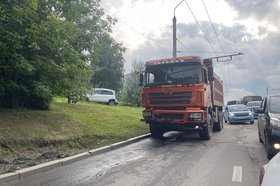 Авария на объездной Первомайский-Университетский. Фото читателей IRK.ru